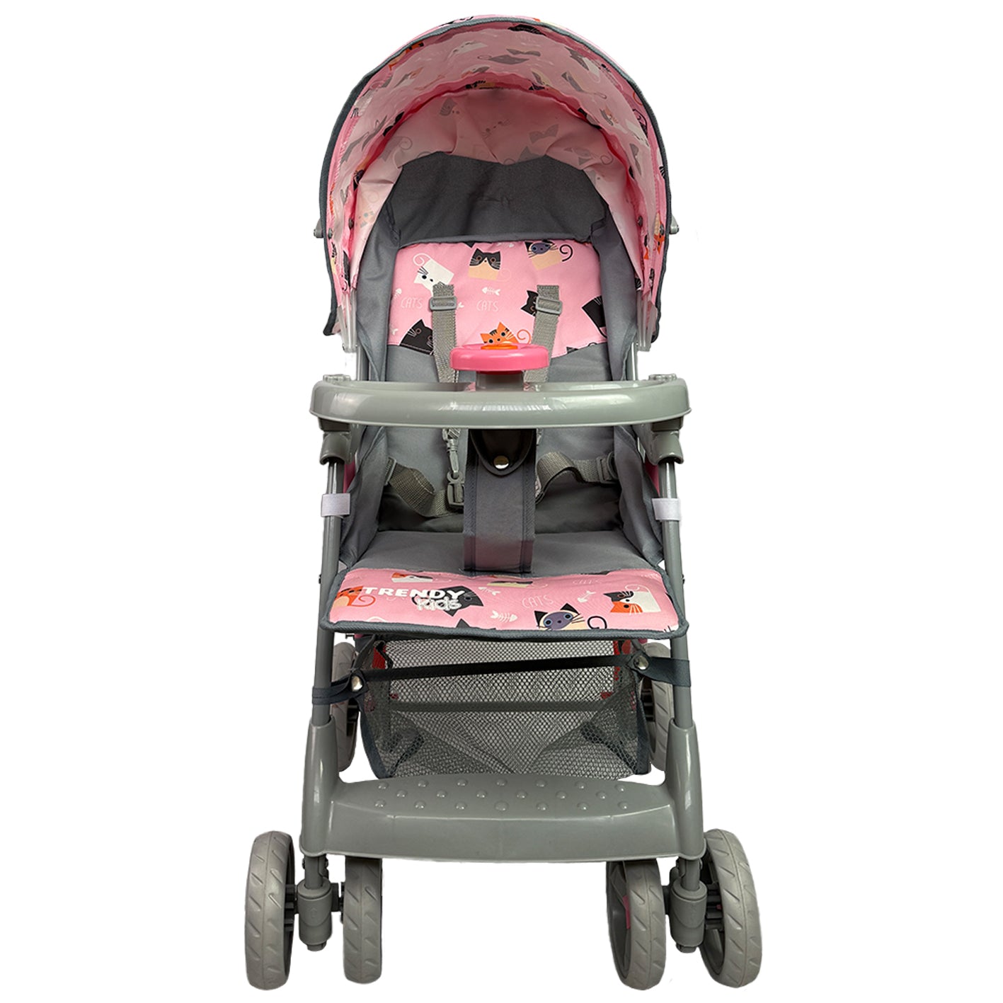 HAPY de GATITOS - Rosa