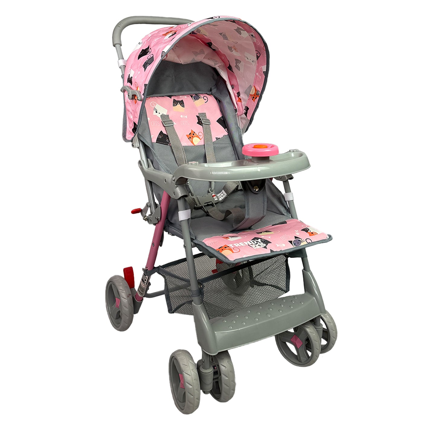 HAPY de GATITOS - Rosa