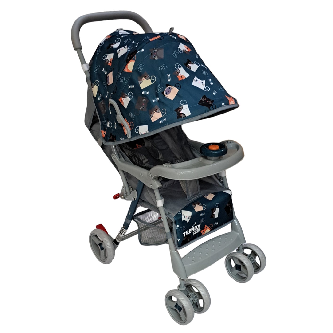 HAPY de GATITOS - Azul oscuro