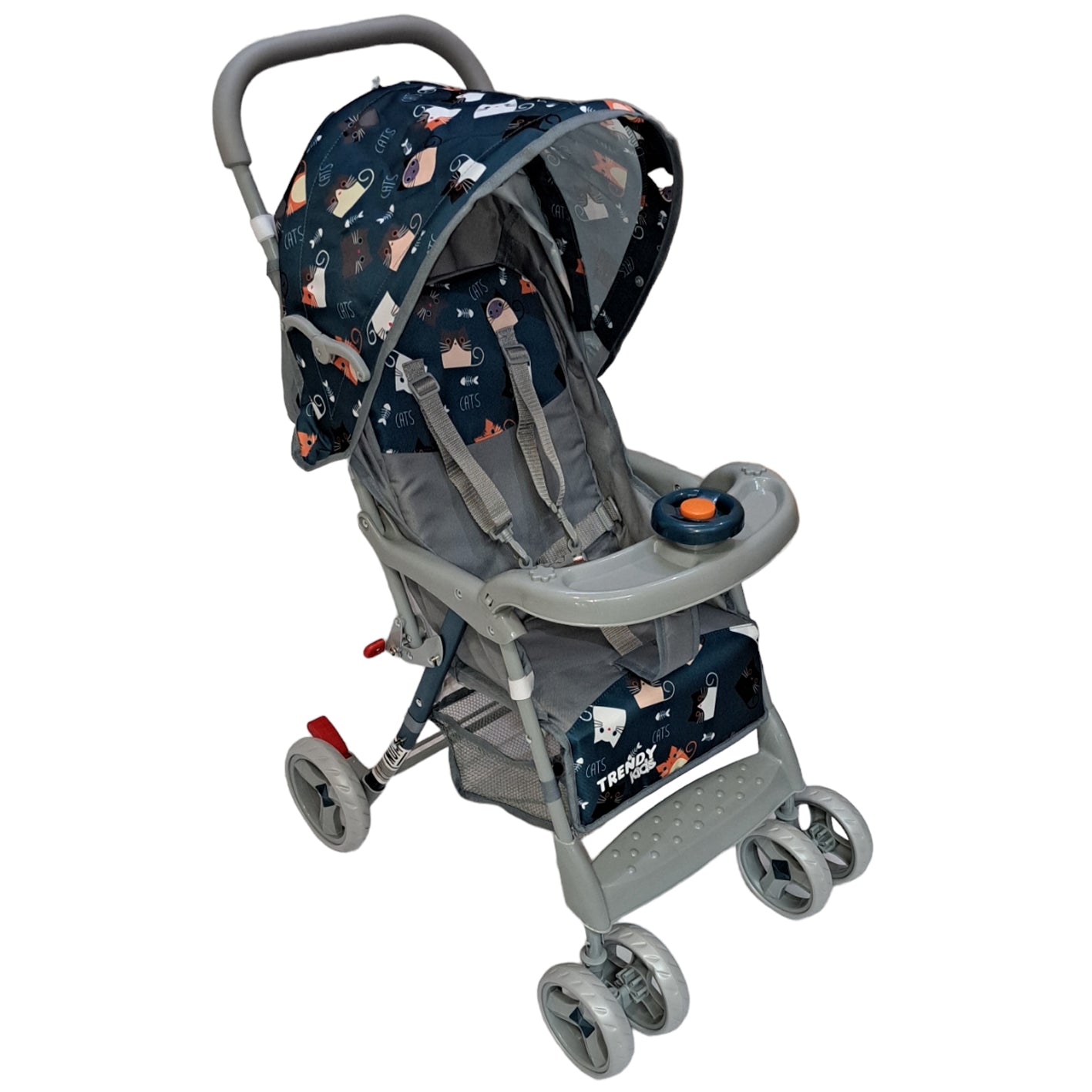 HAPY de GATITOS - Azul oscuro