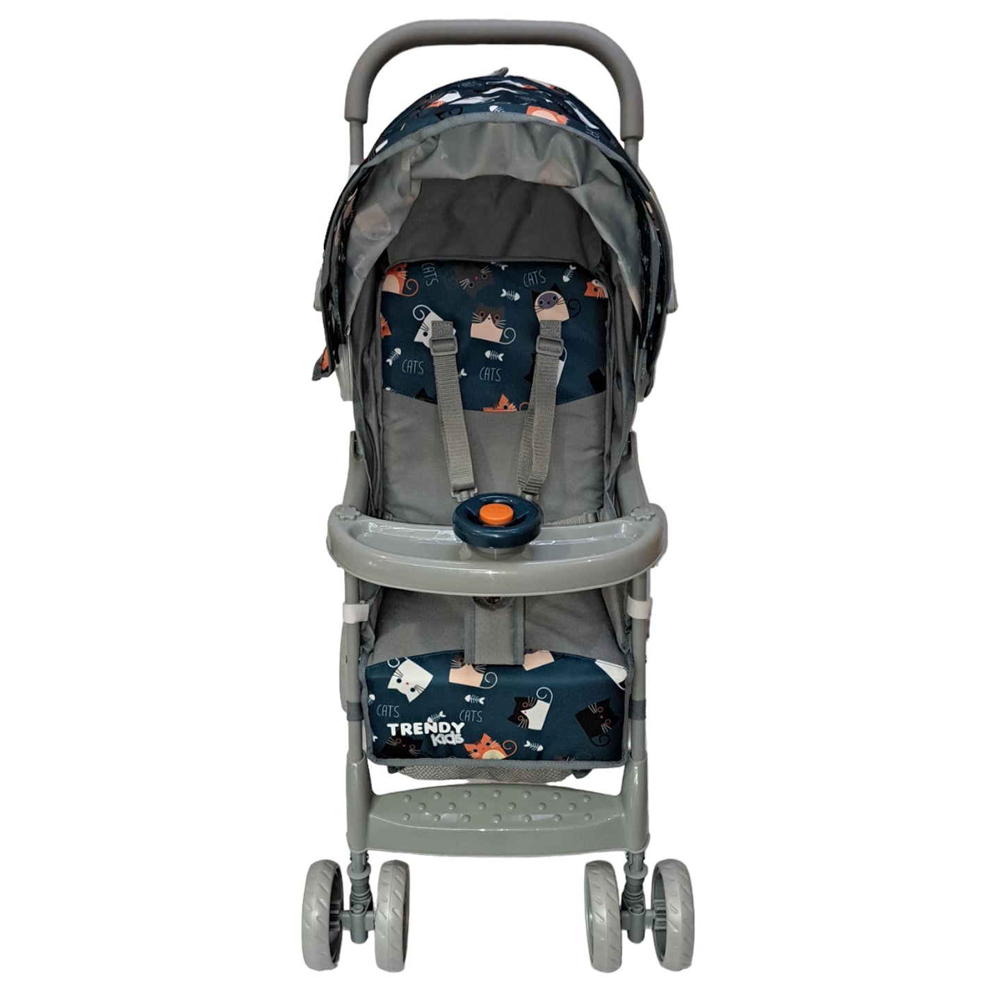 HAPY de GATITOS - Azul oscuro