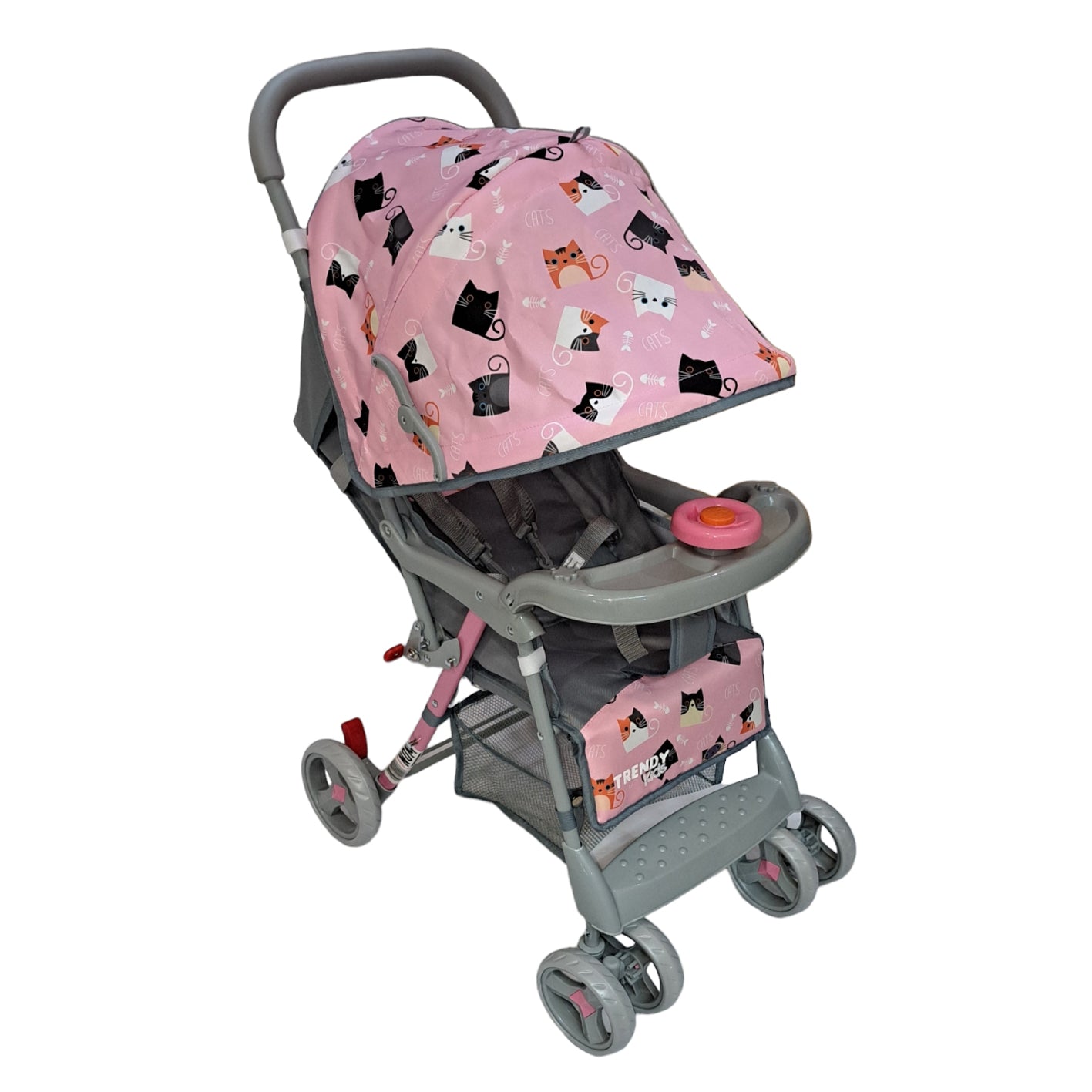 HAPY de GATITOS - Rosa