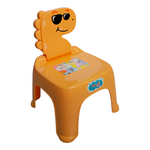 BANQUITO PLEGABLE DINO - Naranja