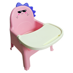 SILLA DINO FRIENDS 2 en 1 - Rosa