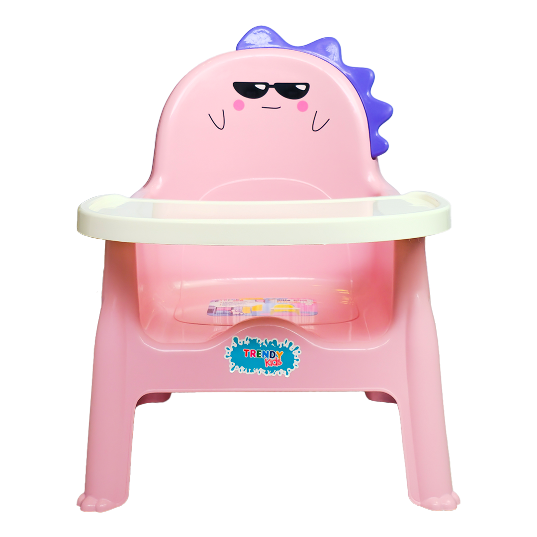 SILLA DINO FRIENDS 2 en 1 - Rosa