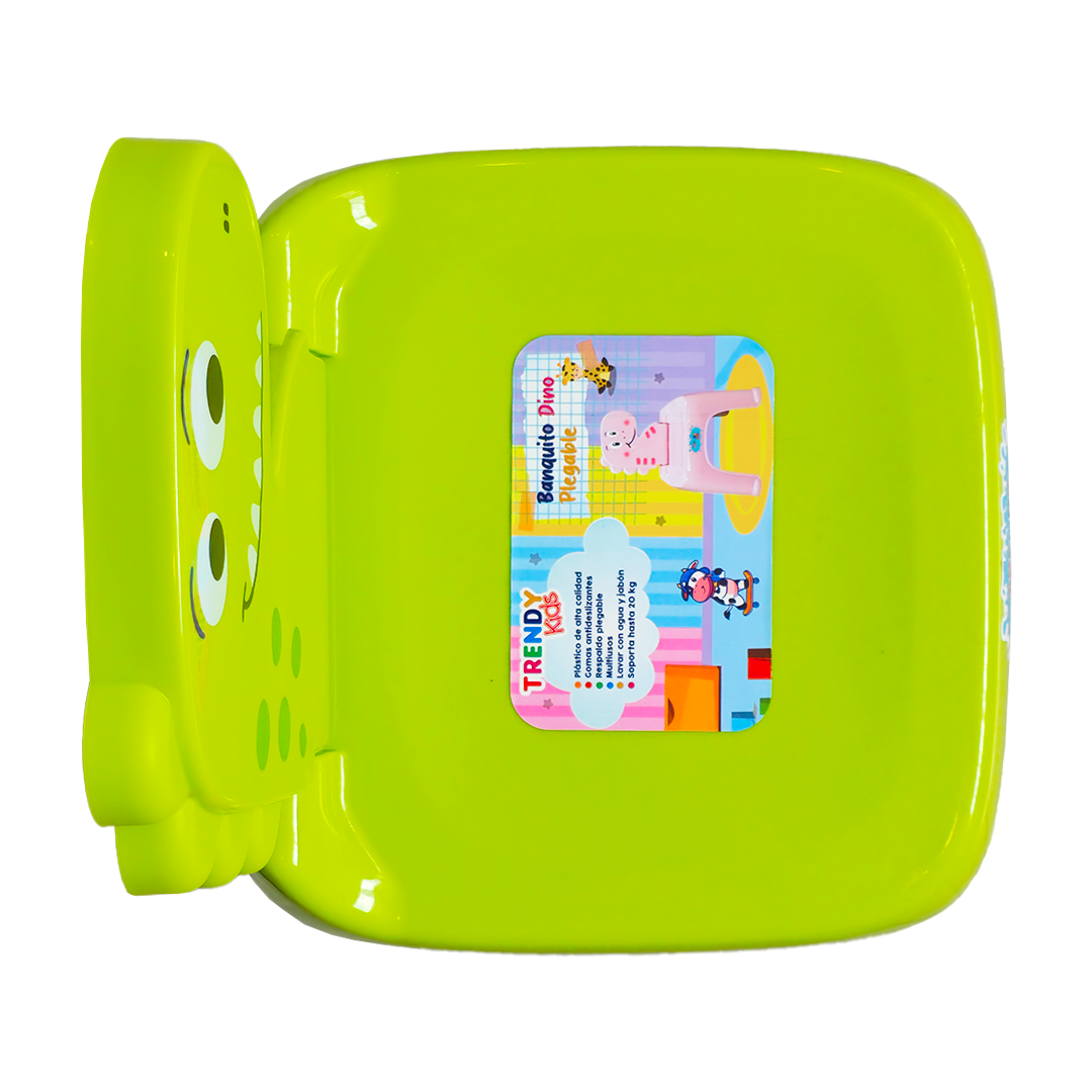 BANQUITO PLEGABLE DINO - Verde