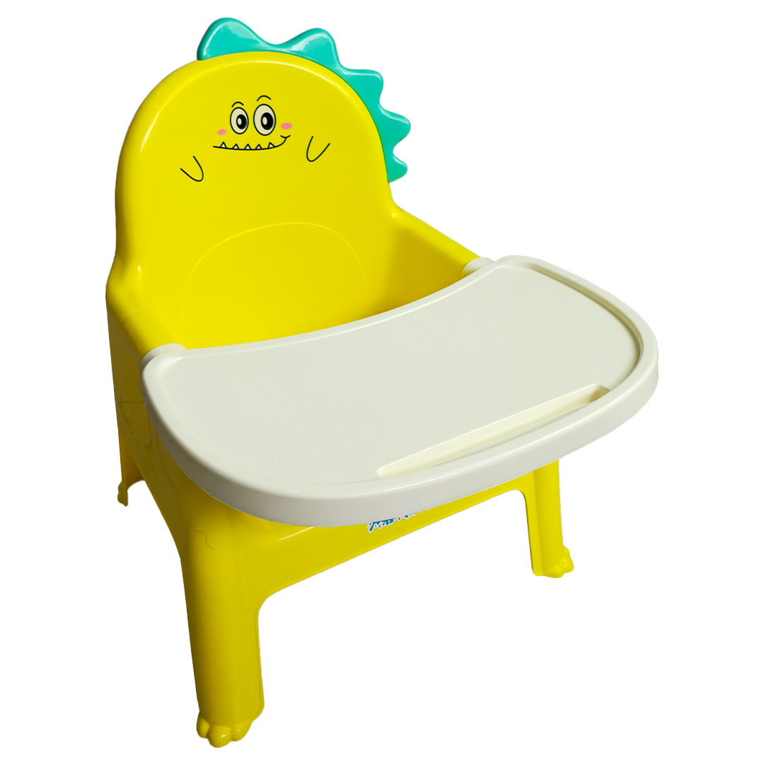 SILLA DINO FRIENDS 2 en 1 - Amarilla