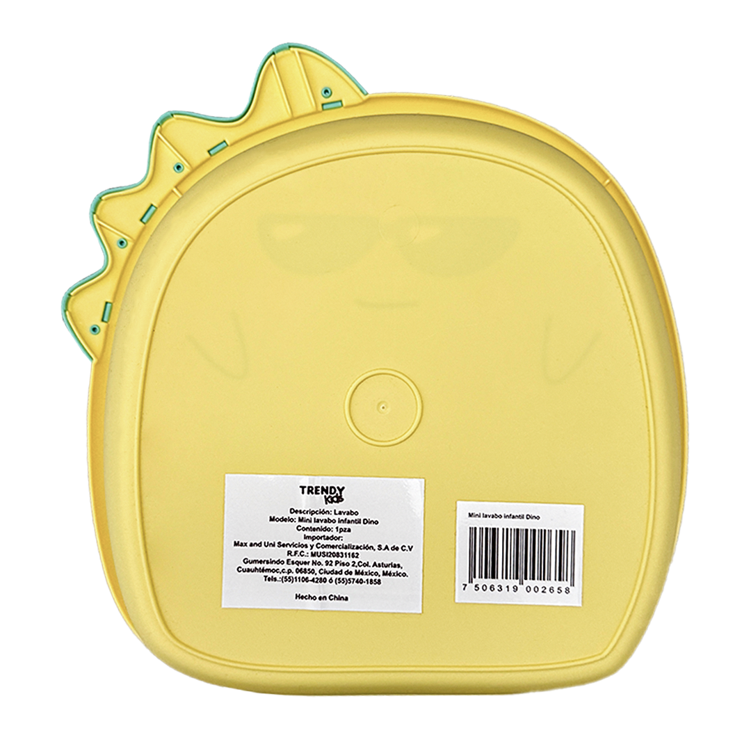 LAVABO MINI DINO - Amarillo