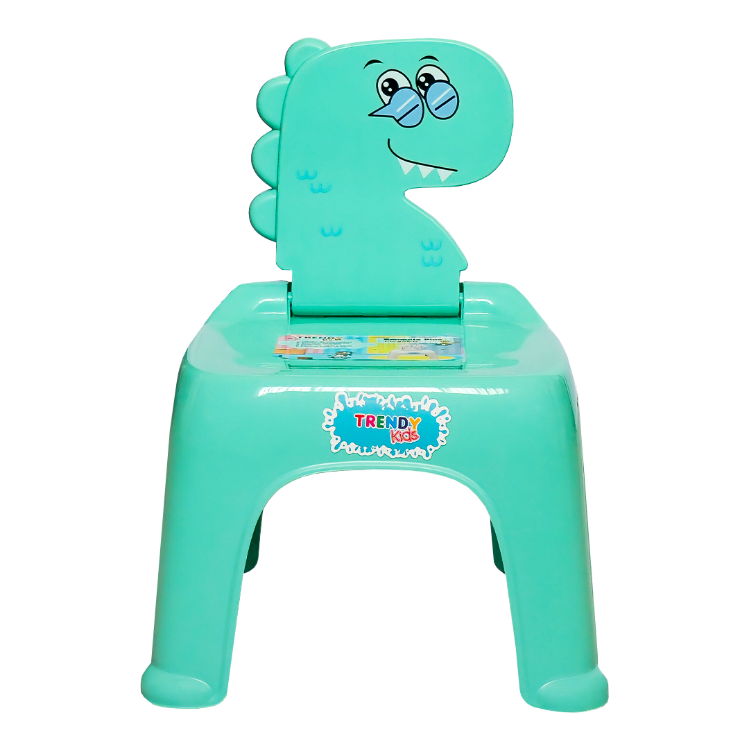 BANQUITO PLEGABLE DINO - Menta